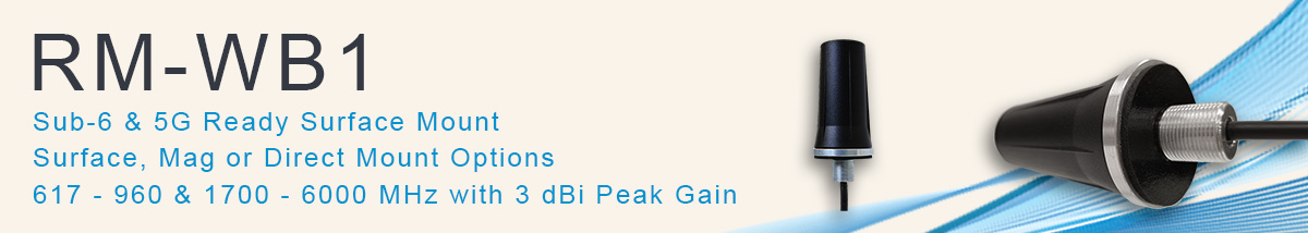 RM-WB1 Surface Mount for Medical IoT Antenna Solution